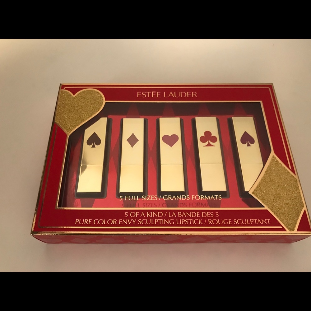 New Estee Launder full size lipstick set